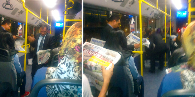 Zaman iyice ayağa düştü