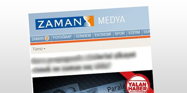 Zaman'dan büyük itiraf