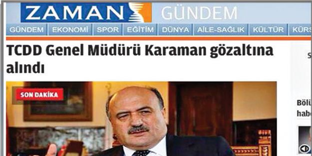 Zaman’dan kirli habercilik