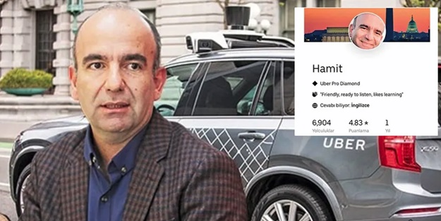 Zaman'ın eski yayın yönetmeniydi! UBER şoförü olarak ortaya çıktı