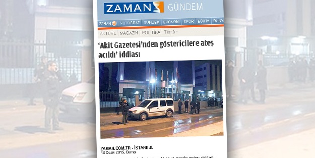 Zaman’ın 'özgür medya' maskesi Akit'e saldırı sonrası düştü