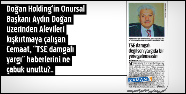 Zaman’ın Alevileri kışkırtma çabaları!