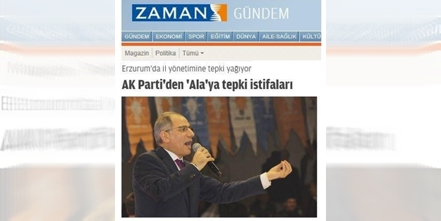 Zaman'ın 'istifa' haberi de yalan çıktı