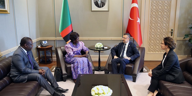 Zambiya Cumhurbaşkanı Yardımcısı'ndan Türkiye ziyareti