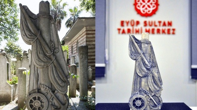 Zarar verilen ve çalınan Osmanlı mezar taşlarının dijital arşivi oluşturulacak