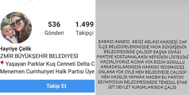 Zavallılar seçim hezimeti sonrası iyice delirdiler! İzmir B.Belediyesi CHP’ye oy vermeyenleri ifşa edecek!