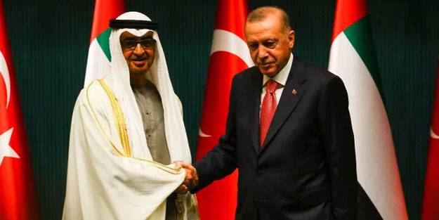 Zayid al Nahyan'dan Cumhurbaşkanı Erdoğan'a telgraf