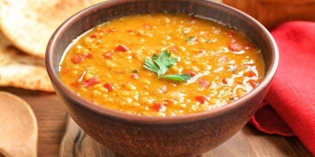  Zayıflatan diyet mercimek çorbası