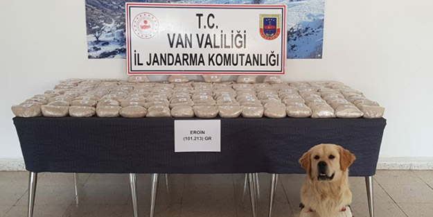 Zehir tacirlerine baskın! 101 kg ele geçirildi