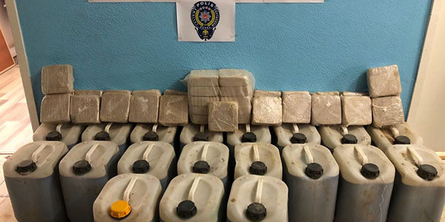 Zehir tacirlerine dev darbe... Tam 437 kilogram