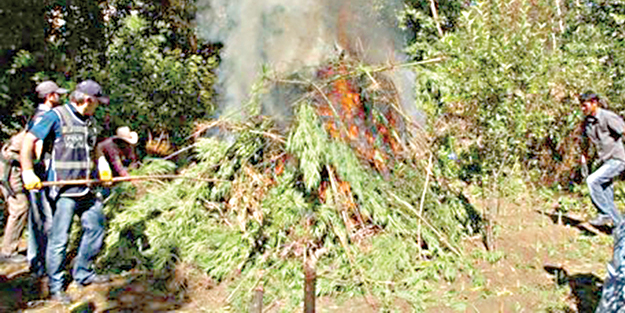 Zehir tacirlerine uydudan takip