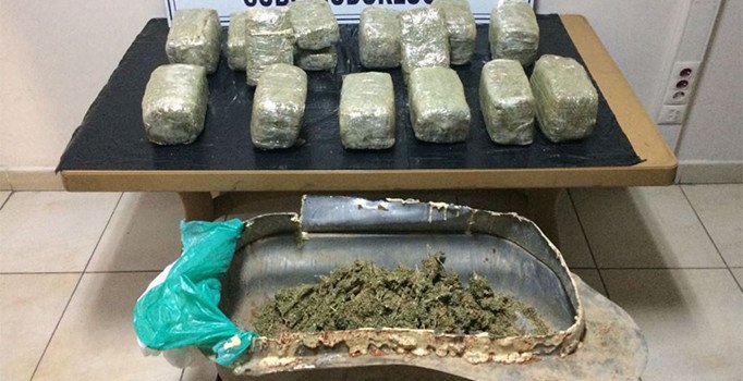 Zehir tacirlerinin “benzin deposu” numarasını polis ortaya çıkardı