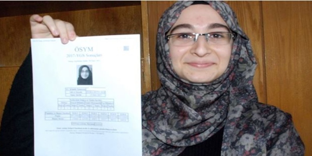 Zehra'nın YGS sınavı geçerli sayıldı