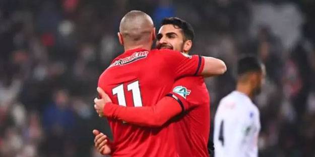 Zeki Çelik attı, Lille turu kaptı