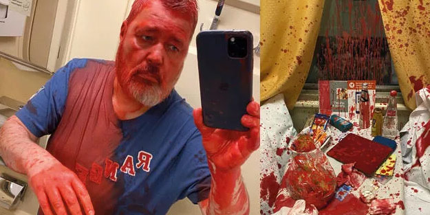 Zelenskiy ile röportaj yapan Nobel ödüllü gazeteciye saldırı