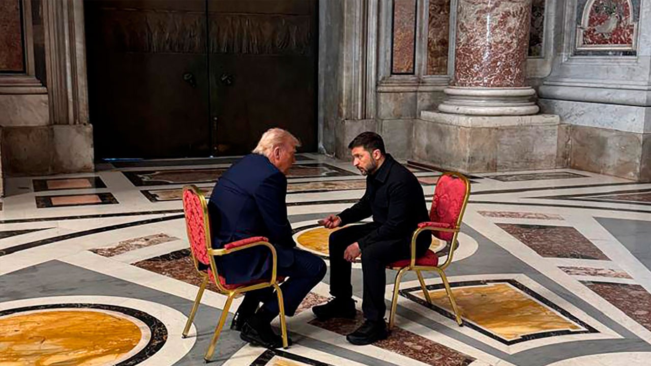 Zelenskiy: Trump ile en iyi görüşmemiz Vatikan'dakiydi