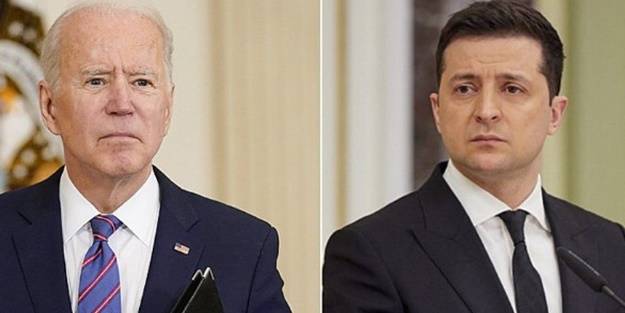 Zelenskiy ve Biden'dan Rusya görüşmesi