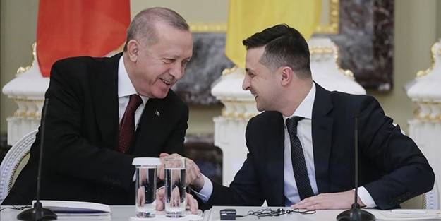 Zelenskiy'den Başkan Erdoğan mesajı