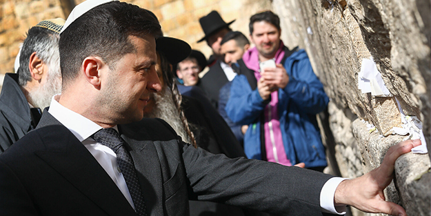 Zelenskiy'den bomba çıkış: Küreselci siyonist çetelere mesaj! 'Büyük İsrail olmak istiyoruz'