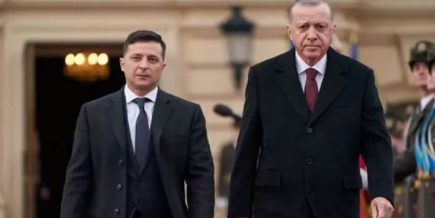 Zelenskiy'den Cumhurbaşkanı Erdoğan'a teşekkür