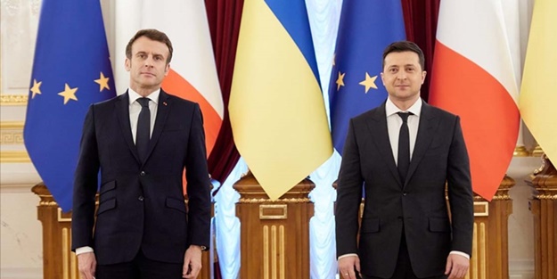 Zelenskiy'nin sözlerine Fransa'dan yalanlama