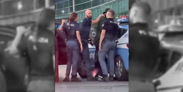 Zenci görünce tutuklamaya kalkan polis büyük şok yaşadı