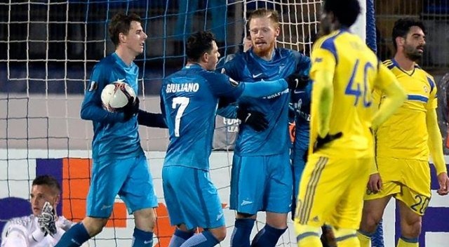 Zenit'in bileğini bükebilen yok!