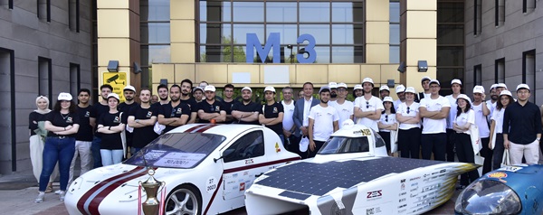 ZES’in desteklediği İTÜ ZES Güneş Arabası Ekibi, Osmangazi Üniversitesi Mavera Teknoloji Takımı ve Eskişehir Teknik Üniversitesi Hidroana Takımı Eskişehir’de buluştu