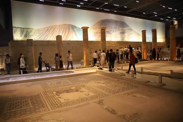 Zeugma Mozaik Müzesi bayramda ziyaretçi akınına uğradı