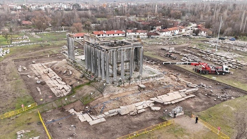 Zeus Tapınağı'nın restorasyon projesi belli oldu