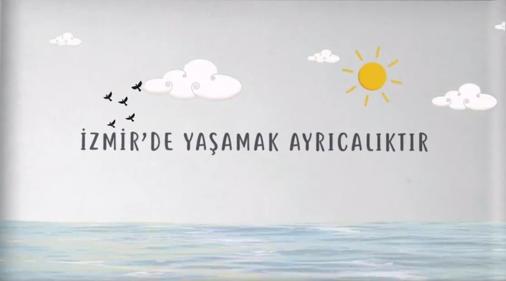 Zeybekci İzmirli gençlere animasyon filmiyle seslendi 