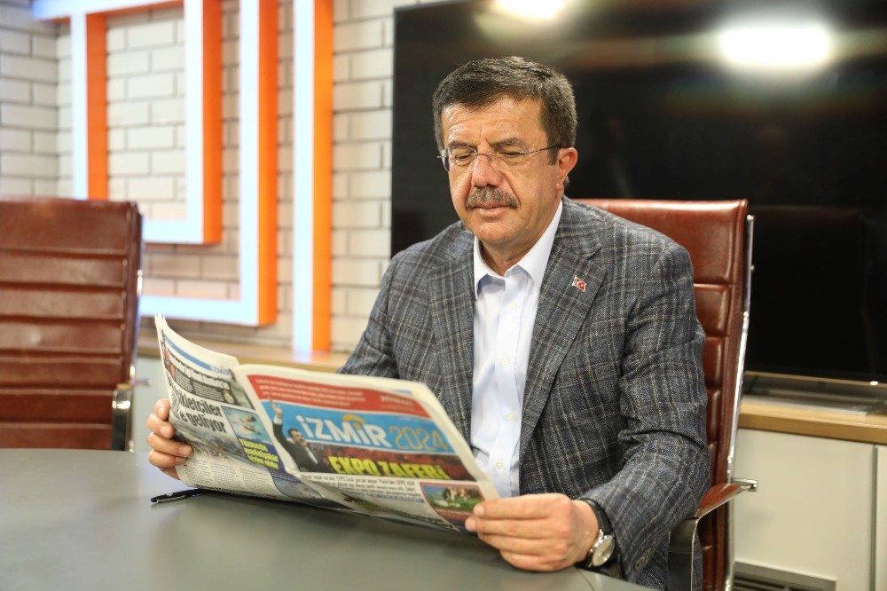 Zeybekci, projelerin bitmiş halini 2024’teki gazetede anlattı 