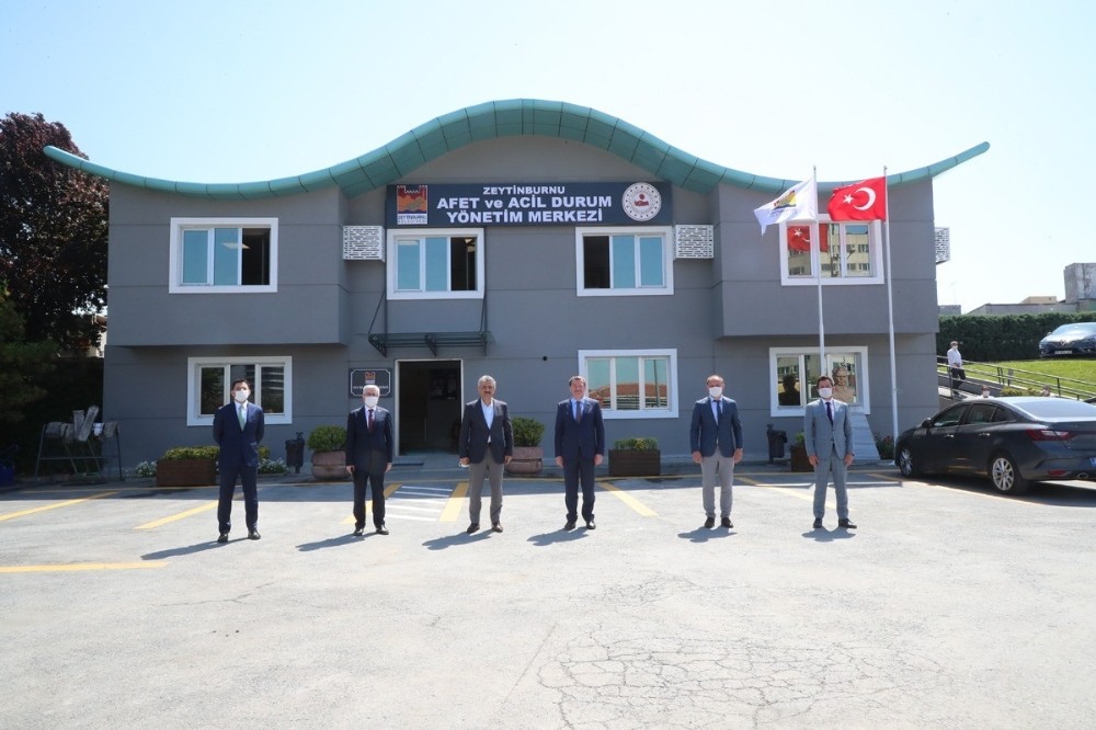 Zeytinburnu Afet ve Acil Durum Yönetim Merkezi açıldı 