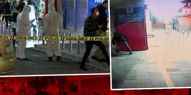 AK Parti binasına bombalı tuzak! Şüpheli belirlendi: Her yerde aranıyor