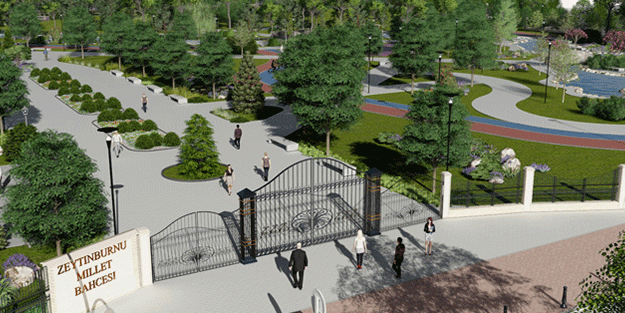 Zeytinburnu Millet Bahçesi hizmete açıldı