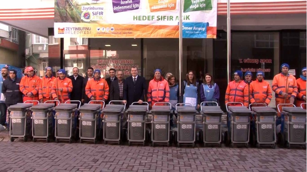 Zeytinburnu’nda sıfır atık projesine iki mahalle daha katıldı 