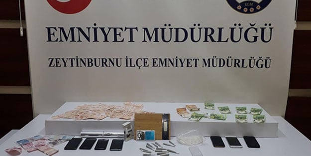 Zeytinburnu'nda uyuşturucu operasyonu: 3 kişi enselendi