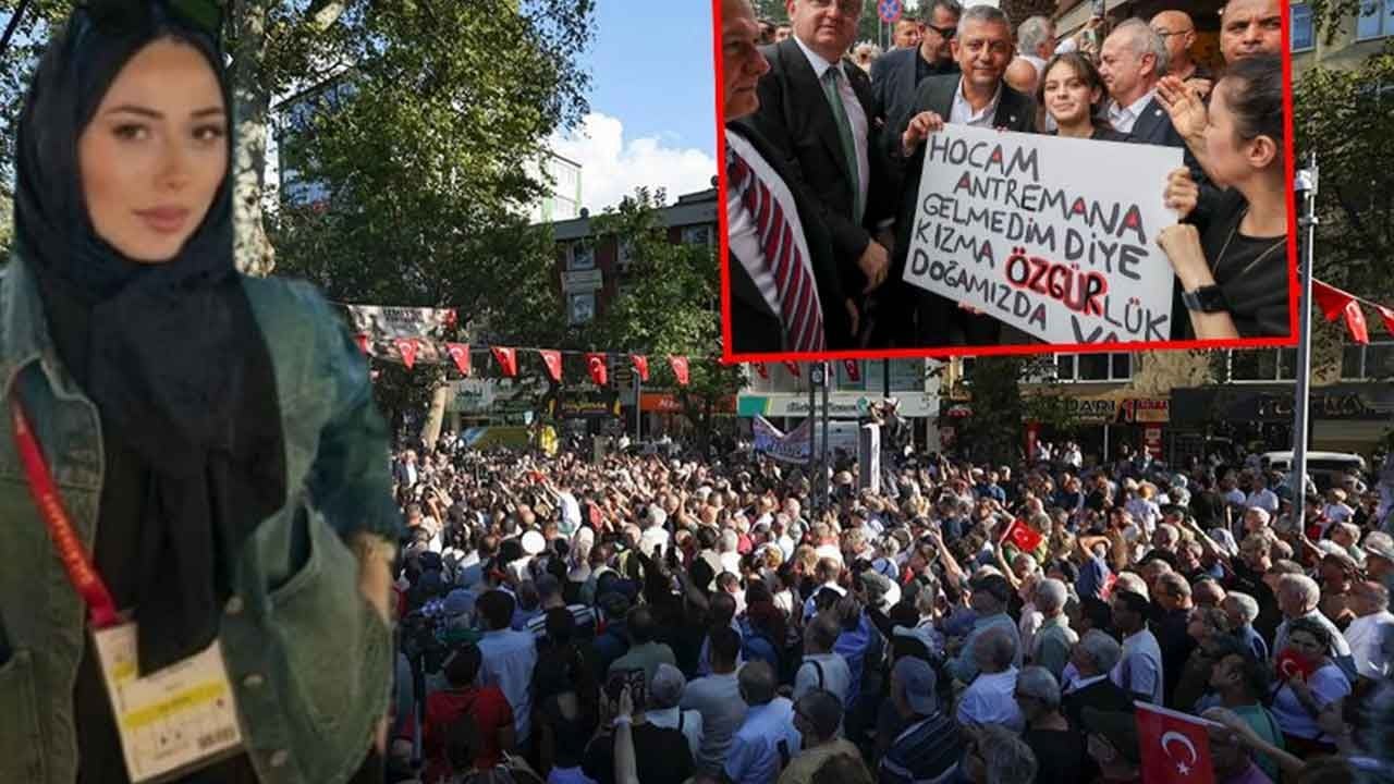 Zihniyetleri değişmedi! Yeni Parti’nin etkinliğinde başörtülüye hakaret