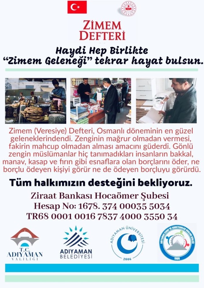 Zimem geleneği kampanyası başlatıldı 