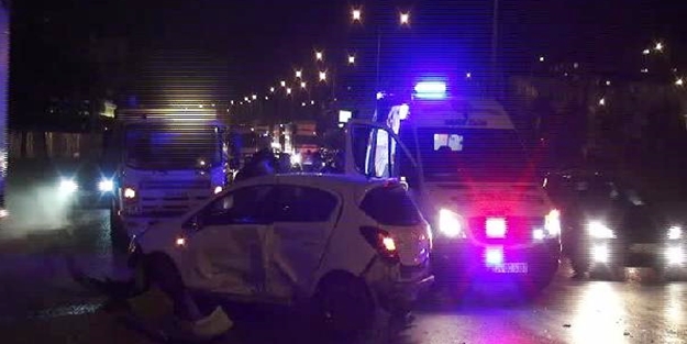 Zincirleme kaza İstanbul'da trafiği kilitledi