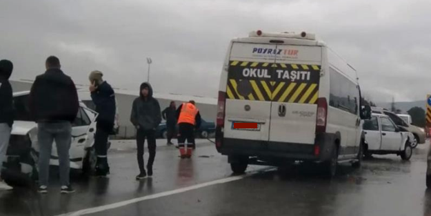 Zincirleme kaza: Yaralılar var