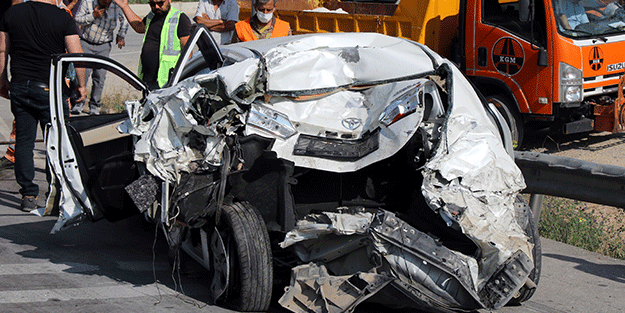 Zincirleme trafik kazasında 8 kişi yaralandı