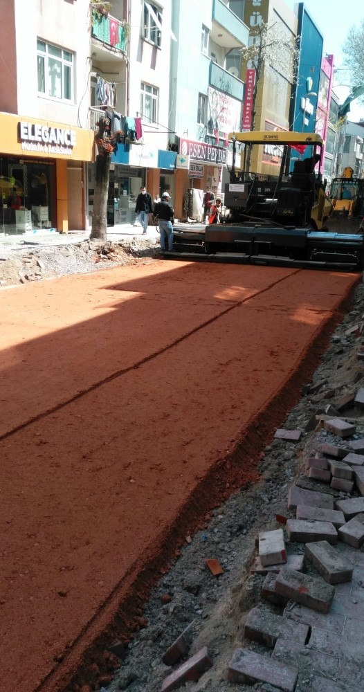 Zincirlikuyu Caddesi’nde üst yapı çalışmalarına başlandı 