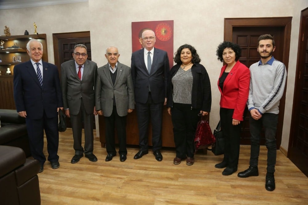 Ziraat Mühendisleri Odasından Başkan Kurt’a ziyaret 