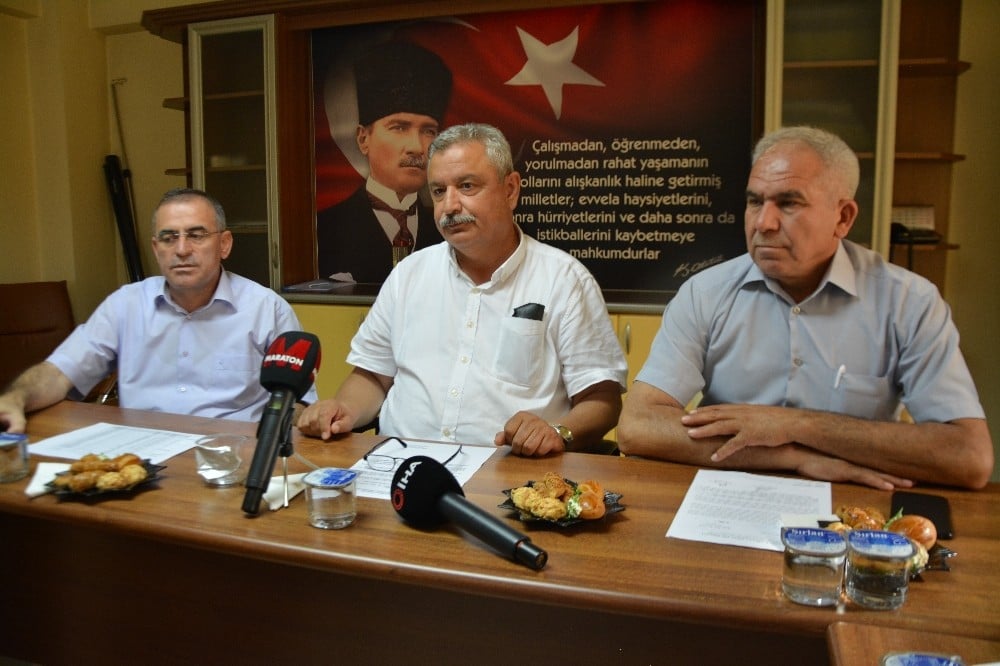 Ziraat odası başkanları afet zararı ve pamuk primlerini masaya yatırdı 