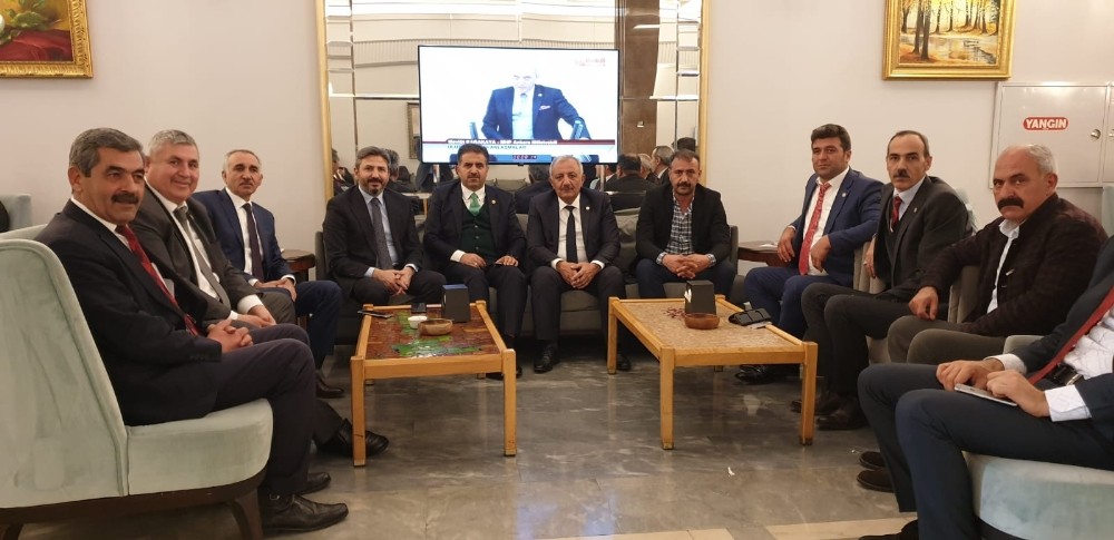 Ziraat odası başkanları milletvekilleriyle görüştü 