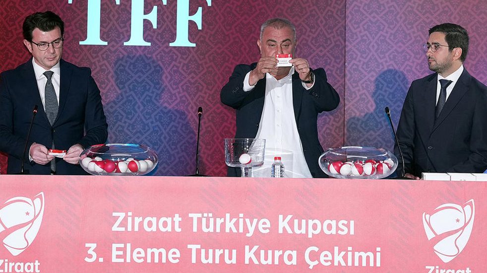 Ziraat Türkiye Kupası'nda 3. eleme turu eşleşmeleri belli oldu