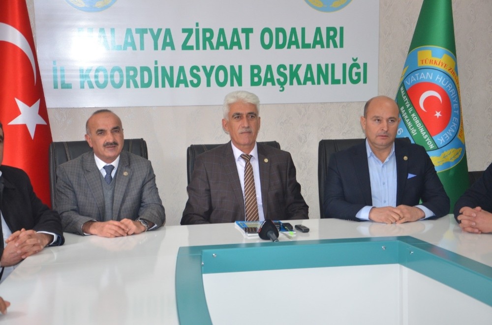 Ziraatçılar sorunları dile getirdi 