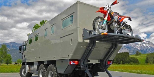 Zırhlı karavanın içine bayılacaksınız!