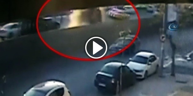 Zırhlı özel harekat aracı takla attı